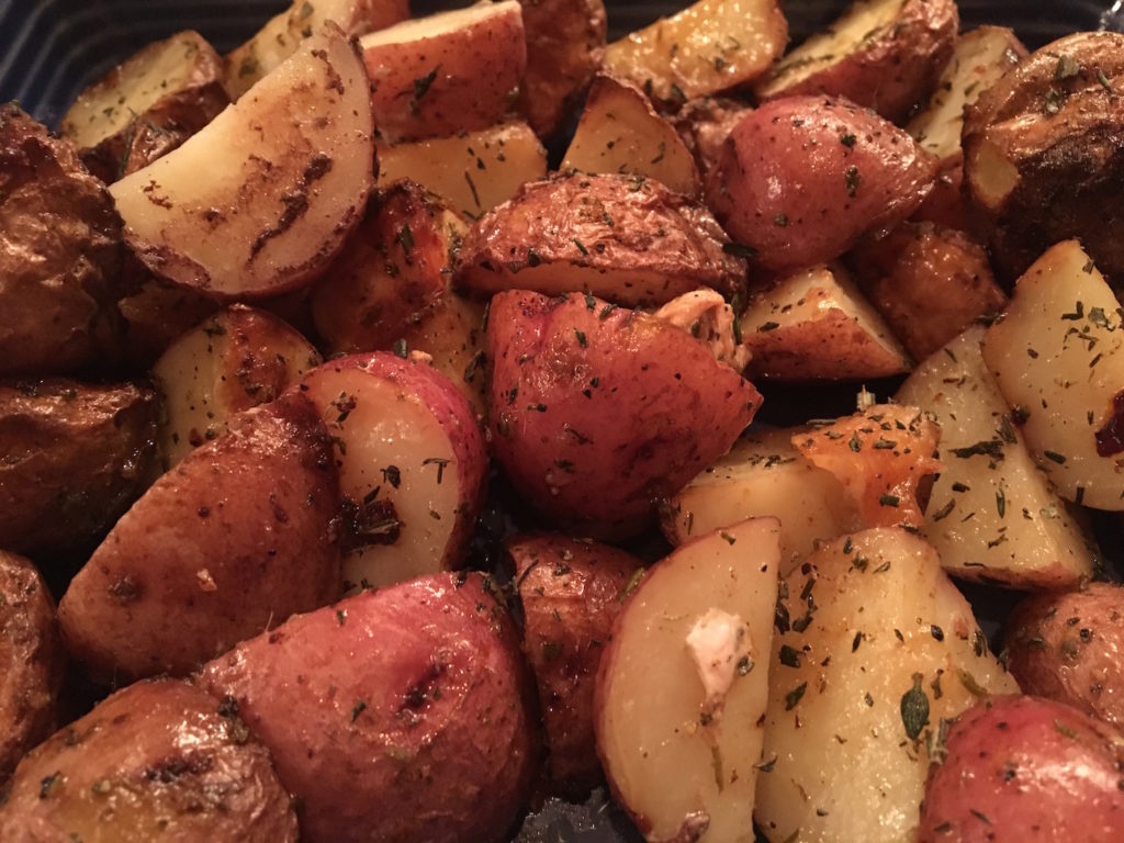 roasted potatoes