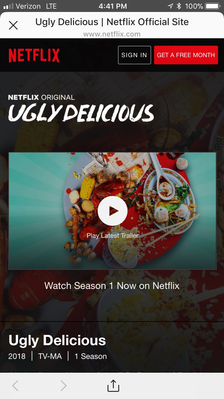 Ugly delicious