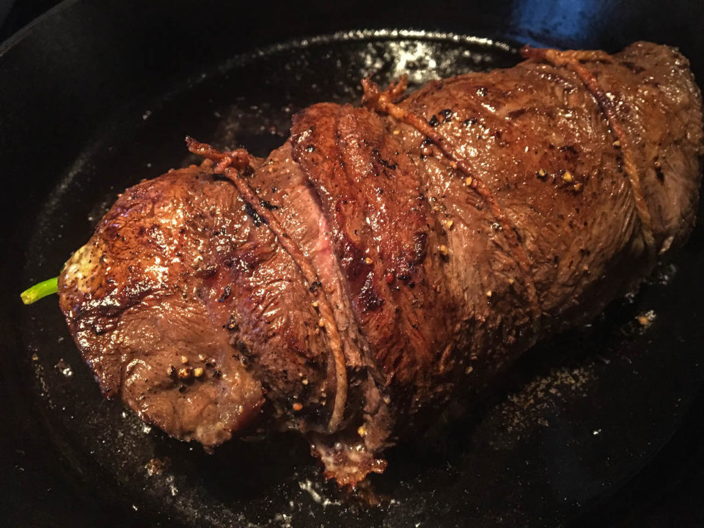 seared stuffed steak p2